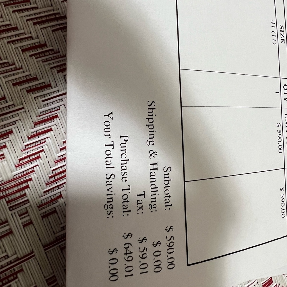 Authentic Gucci shoes never used.